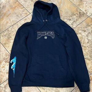 Navy Blue Hoodie for Men